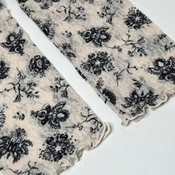 Free People Floral Lace Leggings NWT XS - Picture 2 of 6